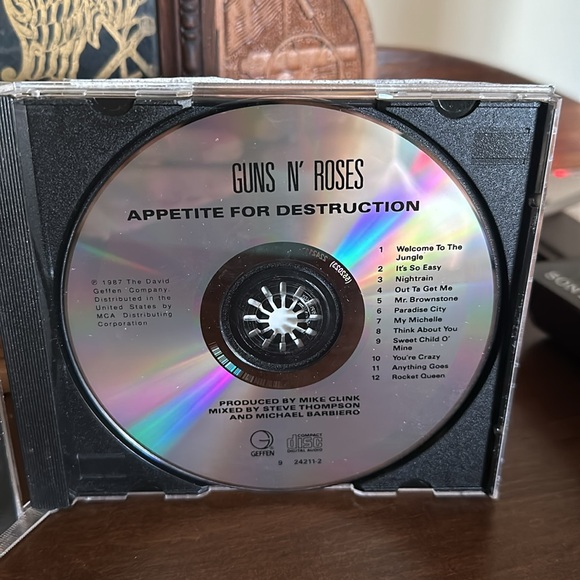 Guns n Roses Appetite for Destruction cd - Picture 3 of 6